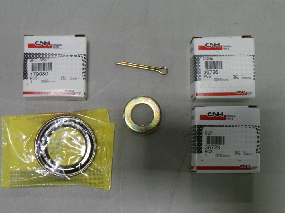 Схема запчастей Case IH 6750 - (44.100.04) - KIT HUB BEARING (09) - CHASSIS/ATTACHMENTS