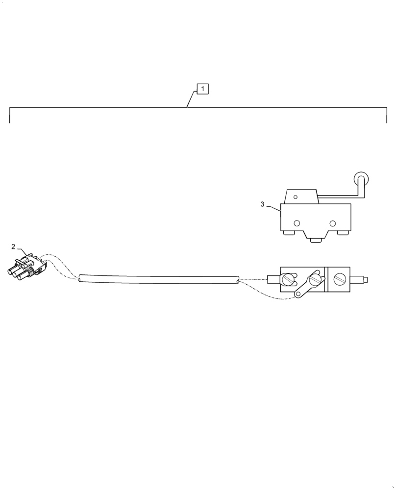 Схема запчастей Case IH TITAN 3040 - (55.510.BP[02]) - NEUTRAL / REVERSE, SWITCH ASSY (55) - ELECTRICAL SYSTEMS