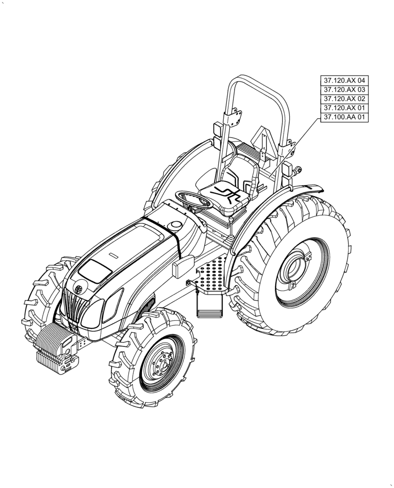 Схема запчастей Case IH FARMALL 70A - (37.000.00[01]) - SECTION INDEX - HITCHES, DRAWBARS AND IMPLEMENT COUPLINGS (37) - HITCHES, DRAWBARS & IMPLEMENT COUPLINGS