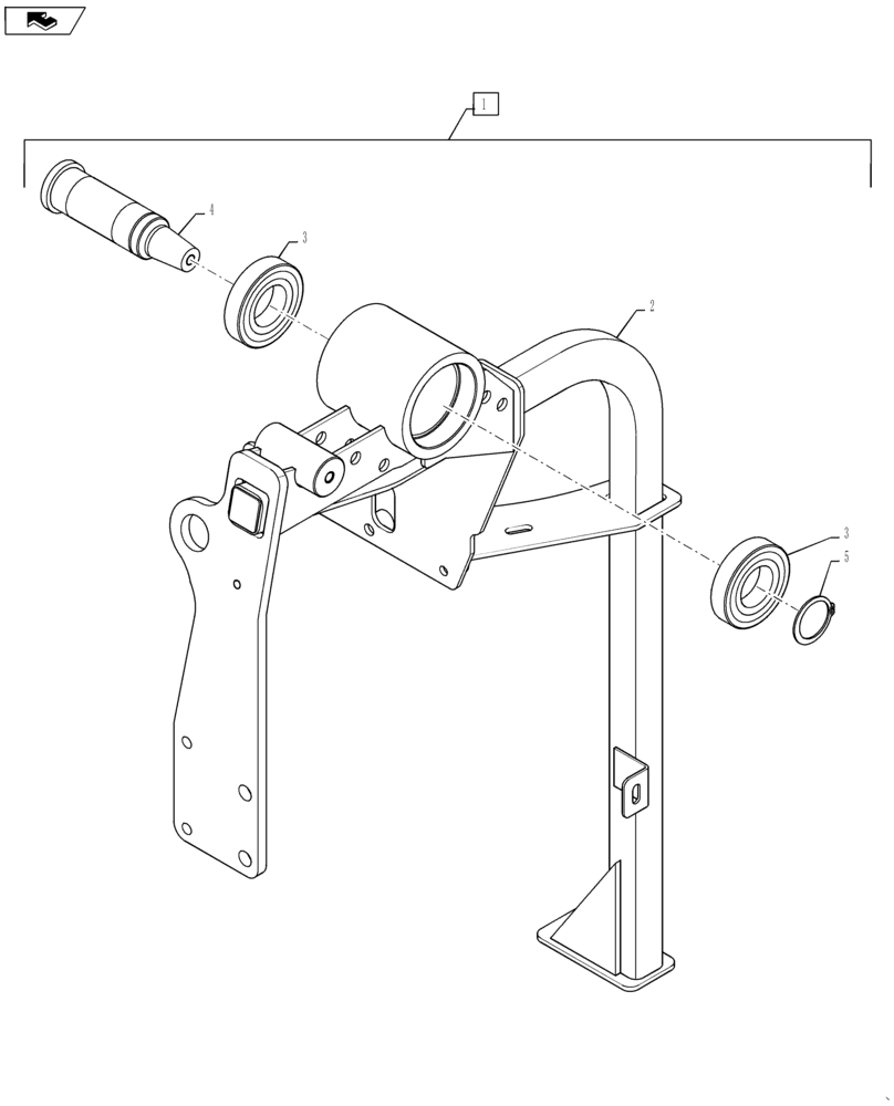 Схема запчастей Case IH TITAN 3040 - (10.414.AD[02]) - FAN SUPPORT (10) - ENGINE