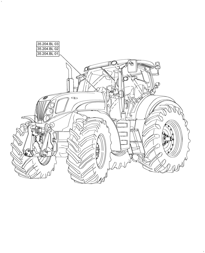 Схема запчастей Case IH PUMA 2304 - (35.000.00[02]) - SECTION INDEX - HYDRAULIC SYSTEMS (35) - HYDRAULIC SYSTEMS