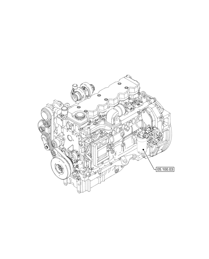 Схема запчастей Case IH F4DFE6132 B007 - (00.000.05) - PICTORIAL INDEX - MACHINE COMPLATION AND EQUIPMENT (00) - GENERAL & PICTORIAL INDEX