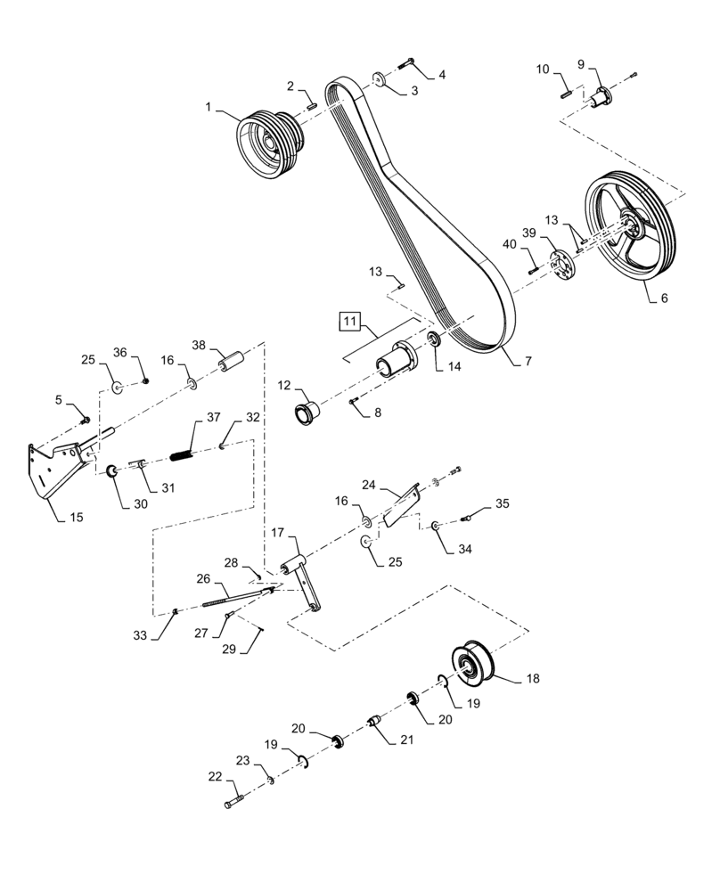 Схема запчастей Case IH 7240 - (72.350.AH) - VAR - 722759 - DRIVE, BEATER (72) - SEPARATION