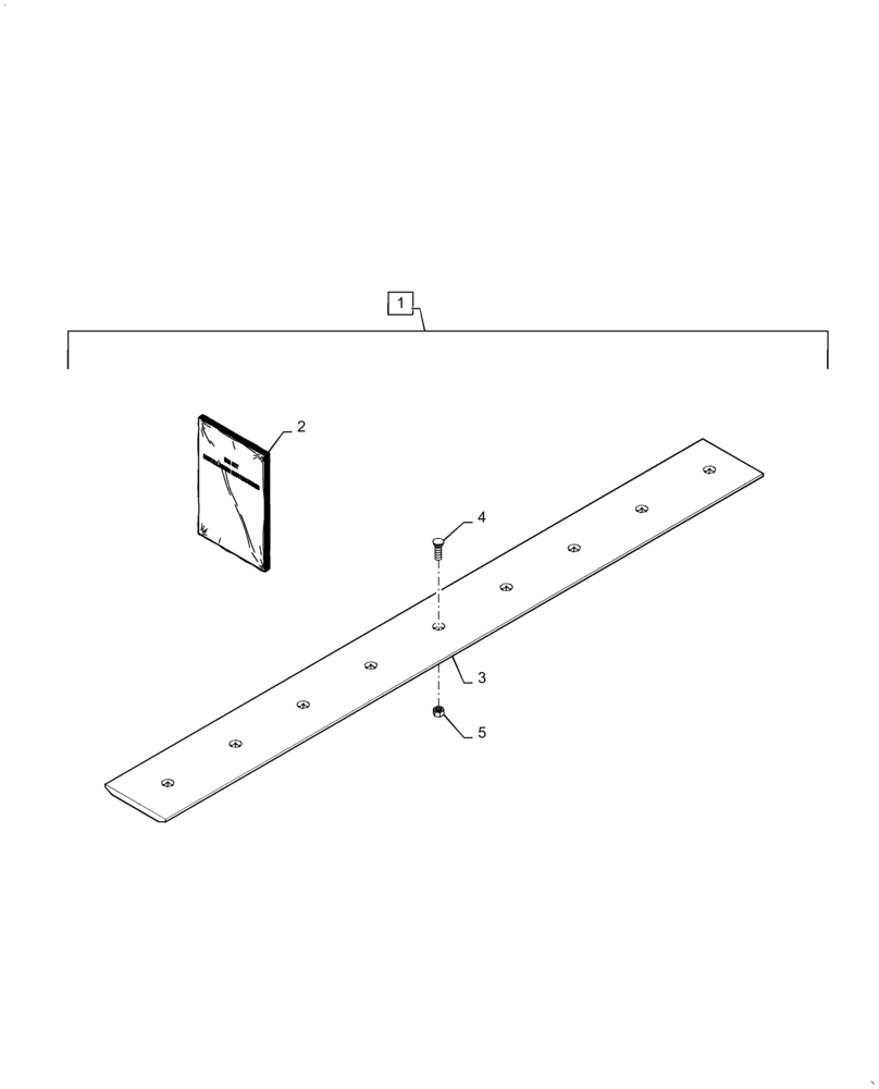 Схема запчастей Case IH SR270 - (88.100.48[19]) - DIA KIT, 78" BOLT ON CUTTING EDGE, ALL CASE, ALL NH (88) - ACCESSORIES