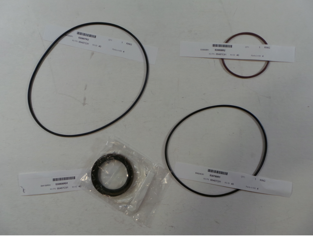 Схема запчастей Case IH 2756 - (H-19) - PACKAGE RINGS Controls