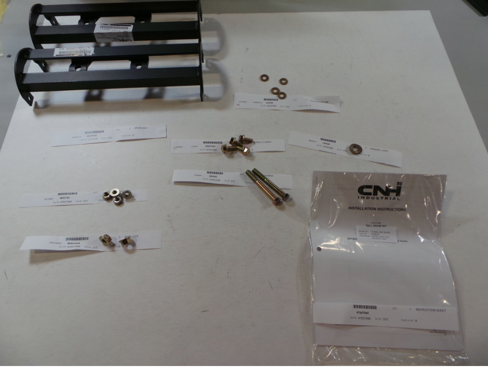 Схема запчастей Case IH DCX131 - (18.08) - KIT TALL DRUM (18) - ACCESSORIES