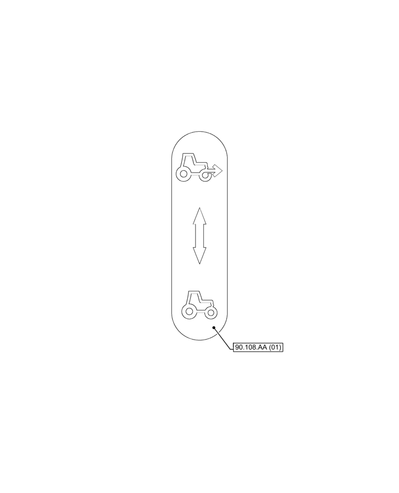 Схема запчастей Case IH FARMALL 120C - (90.000.00[07]) - SECTION INDEX - PLATFORM, CAB, BODYWORK & DECALS (90) - PLATFORM, CAB, BODYWORK AND DECALS