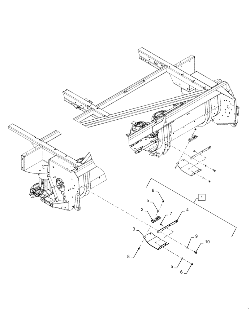 Схема запчастей Case IH RD193 - (88.058.09) - KIT, 12 DISC FULL COVERAGE SKID SHOE (88) - ACCESSORIES