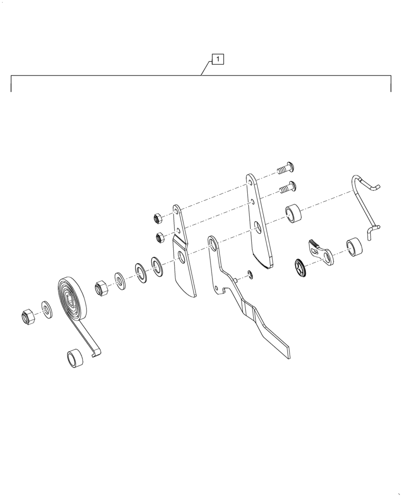 Схема запчастей Case IH MAGNUM 280 - (90.124.AG[01]) - VAR - 429374, 449059 - SEAT BACK ADJUST DEVICE, LUXURY HEATED-VENTILATED SEAT (90) - PLATFORM, CAB, BODYWORK AND DECALS