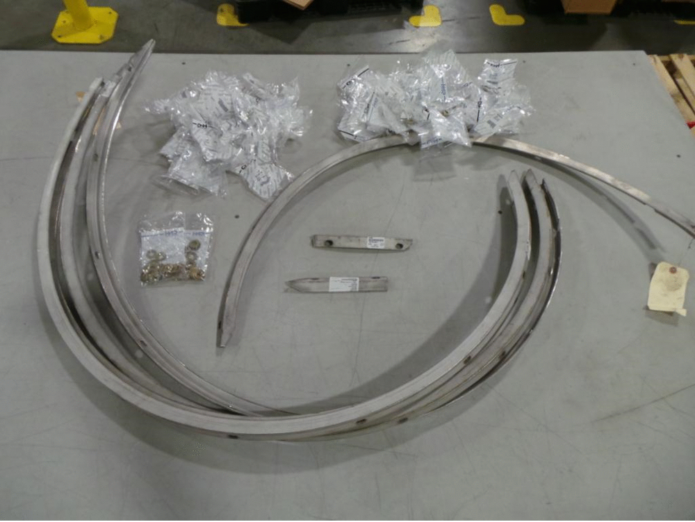 Схема запчастей Case IH 7140 - (66.101.AP[03]) - KIT EXTENDED WEAR CONE VANES (66) - THRESHING