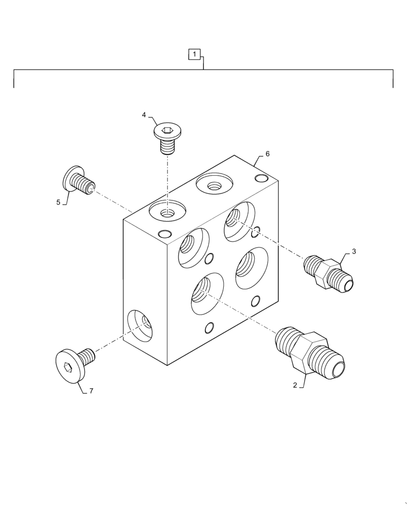 Схема запчастей Case IH L565 - (55.035.AJ[01]) - DIVERTER (55) - ELECTRICAL SYSTEMS