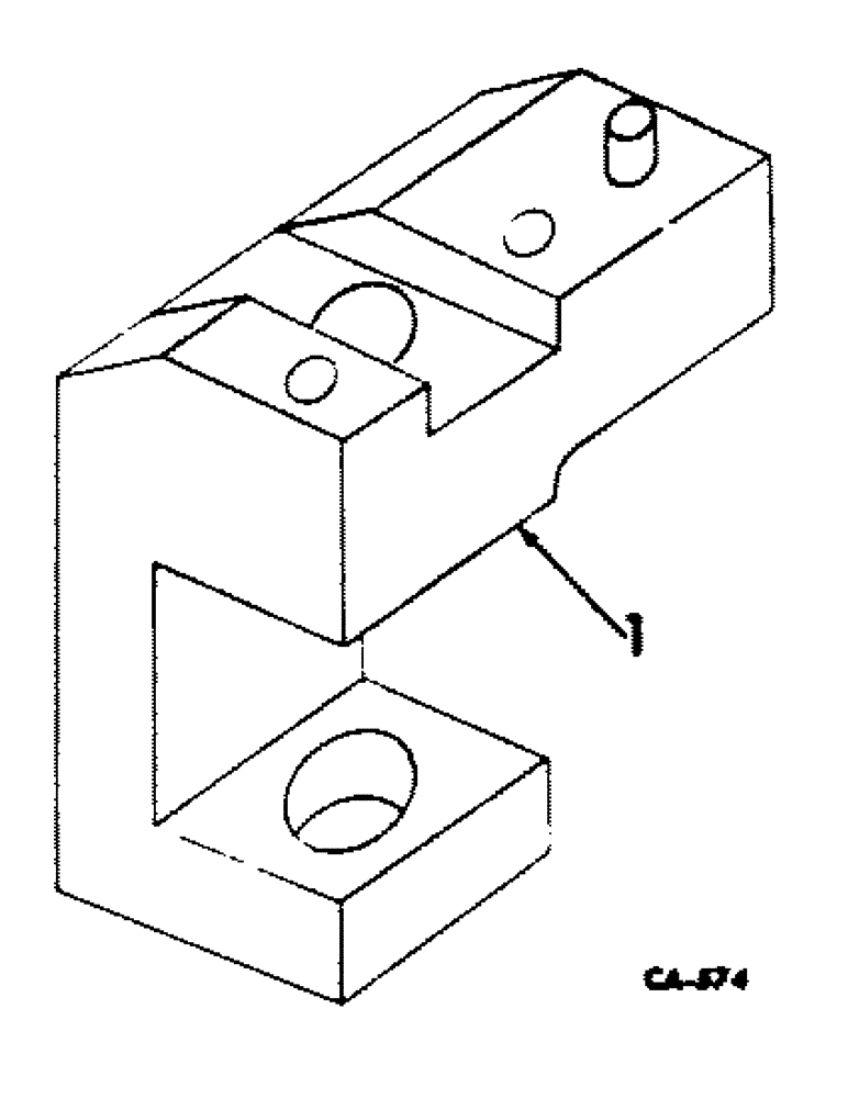 Схема запчастей Case IH 2756 - (J-22) - STEERING MECHANISM, CYLINDER MOUNTING CLEVIS Steering Mechanism