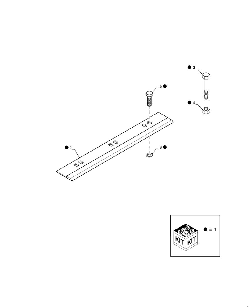 Схема запчастей Case IH 800 - SERIES - (A-11) - KIT CORN HEAD 800 (58) - ATTACHMENTS/HEADERS