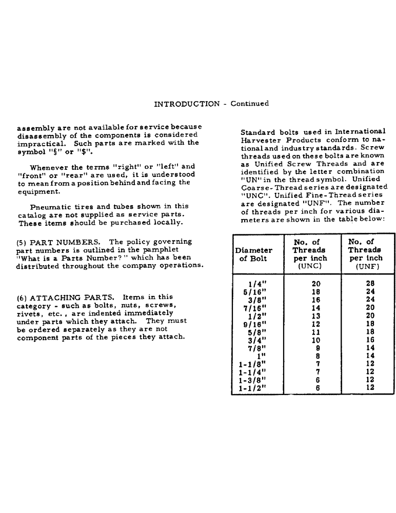 Схема запчастей Case IH 82-SERIES - (4) - INTRODUCTION, CONTINUED 