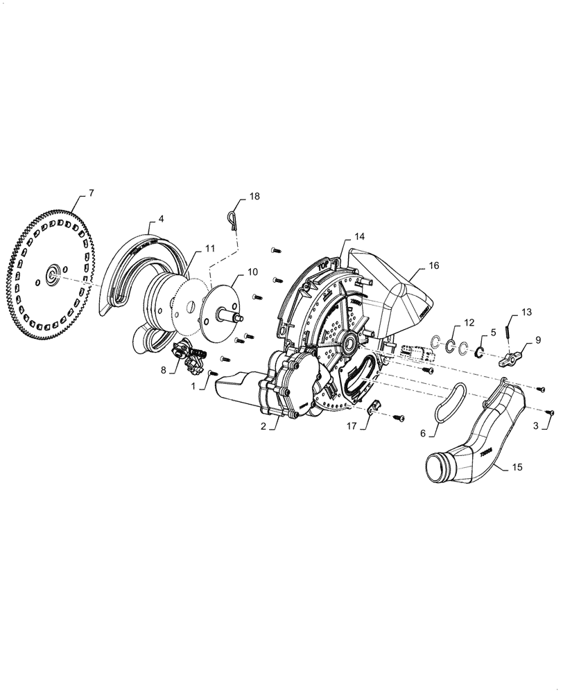 Схема запчастей Case IH PRECISION PLANT - (88.100.06[21]) - PRECISION PLANTING SUB-ASSEMBLY OF METER WITH V DRIVE MOTOR 