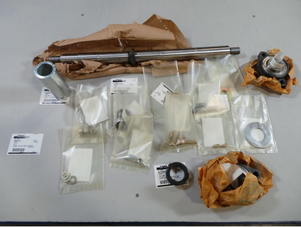 Схема запчастей Case IH CPX610 - (09C-06[01]) - KIT FAN KIT WITH SHAFT REAR (15) - HANDLING SYSTEM