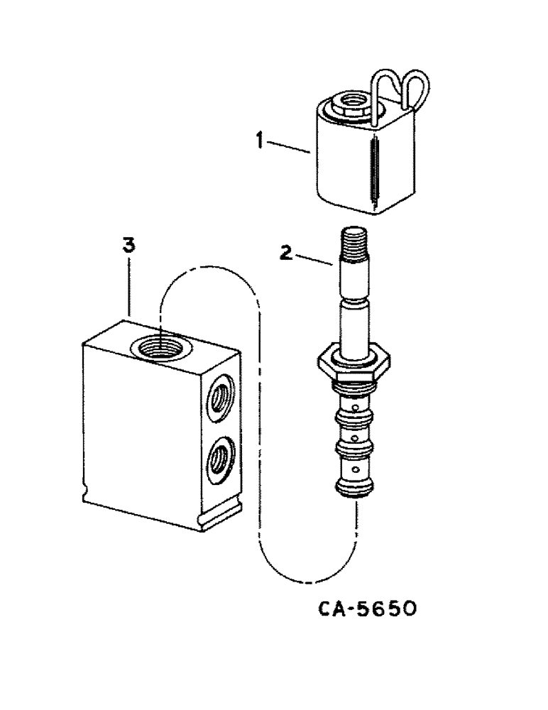 Схема запчастей Case IH 1460 - (10-46) - HYDRAULICS, FEEDER AND SEPARATOR CLUTCH CONTROL VALVE, MODULAR CONTROL (07) - HYDRAULICS