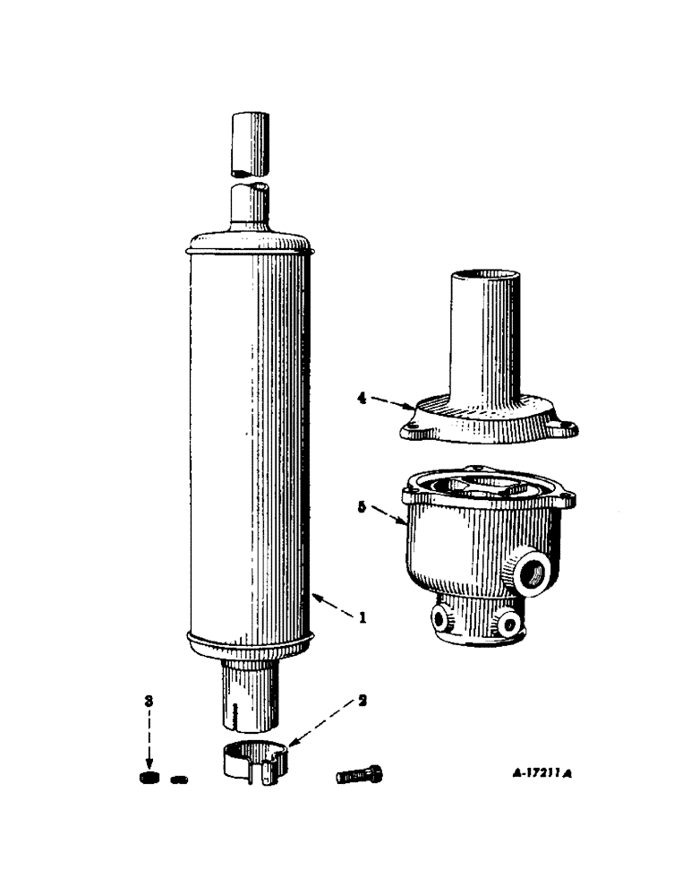 Схема запчастей Case IH FARMALL A - (142) - ATTACHMENTS, EXHAUST MUFFLER AND SPARK ARRESTER, SPECIAL Attachments