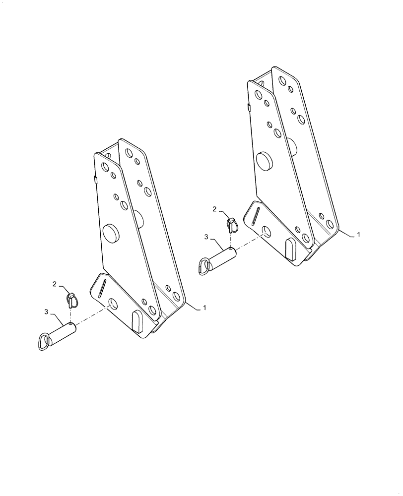 Схема запчастей Case IH L575 - (82.100.AG) - BEARING, BOX ASSEMBLY (82) - FRONT LOADER & BUCKET