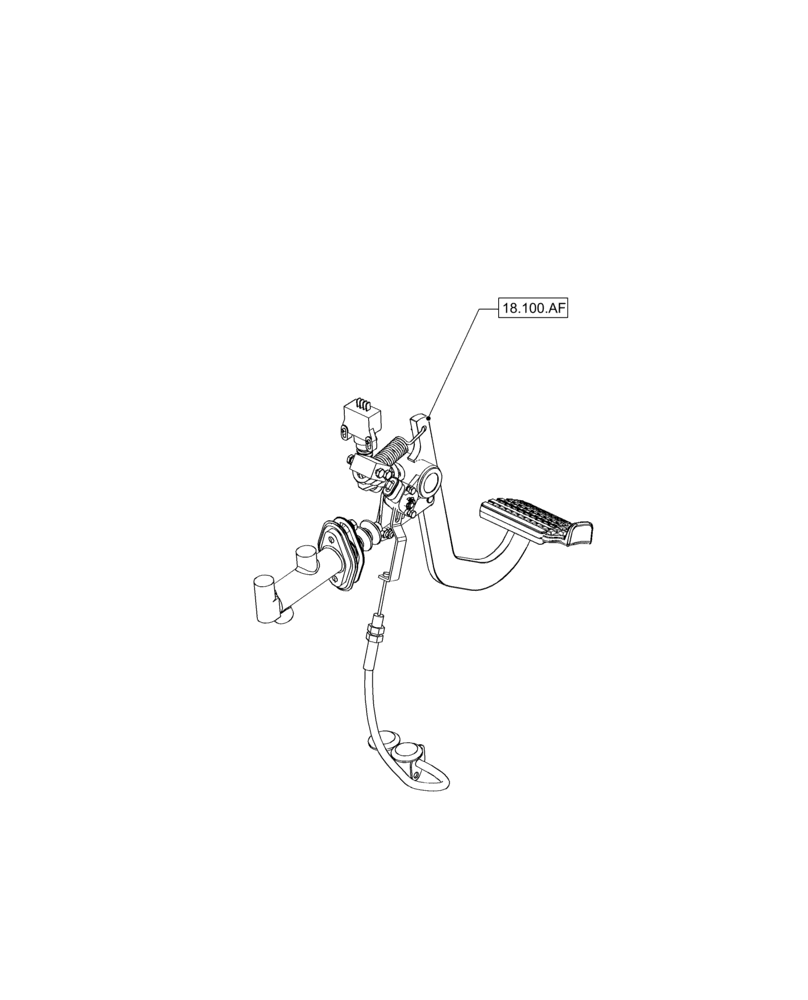 Схема запчастей Case IH PUMA 200 - (00.000.18) - PICTORIAL INDEX - CLUTCH (00) - GENERAL & PICTORIAL INDEX