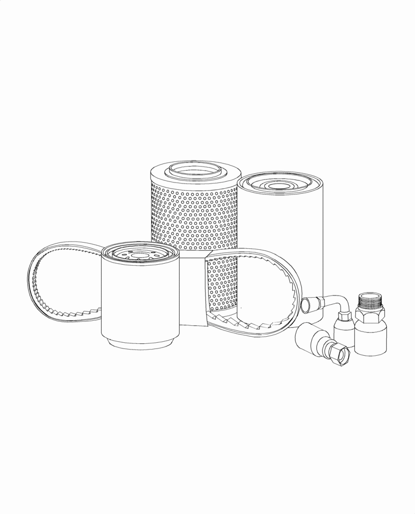 Схема запчастей Case IH PUMA 215 - (05.100.02) - DEALER INITIAL STOCKING LIST "B" (ISL) (05) - SERVICE & MAINTENANCE