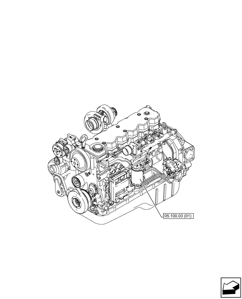 Схема запчастей Case IH F4HFE96872 J101 - (00.000.05) - PICTORIAL INDEX - MACHINE COMPLATION AND EQUIPMENT (00) - GENERAL & PICTORIAL INDEX