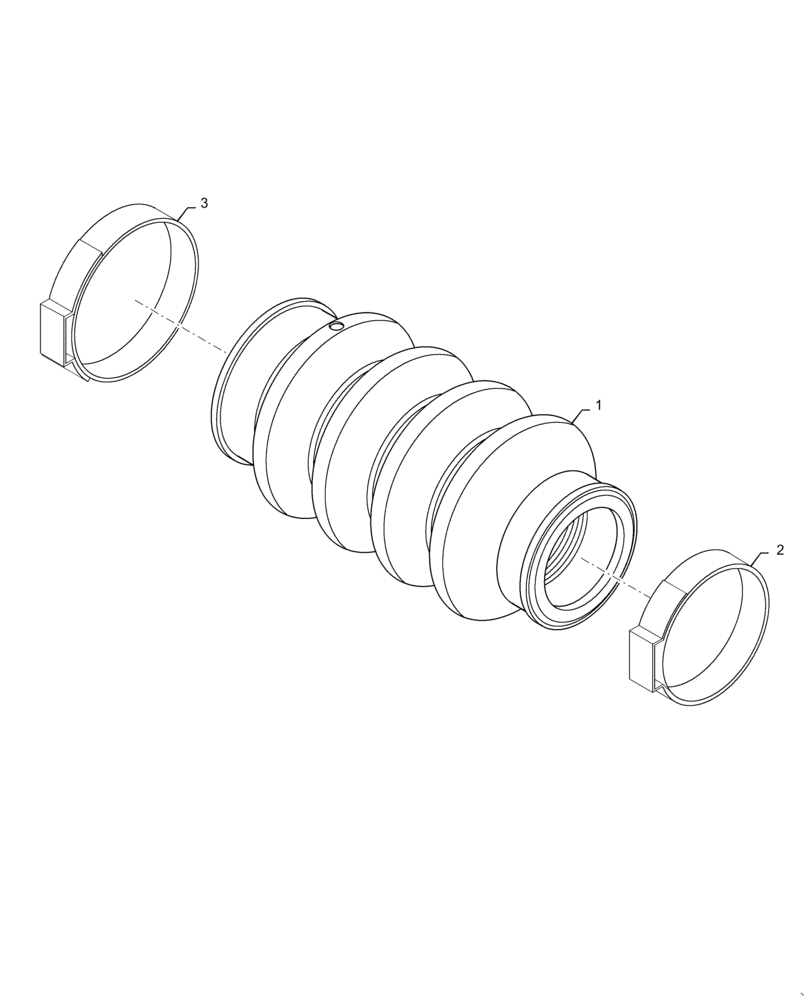 Схема запчастей Case IH PRECISION PLANT - (88.100.06[29]) - PRECISION PLANTING CLEAN SWEEP BELLOWS BOOT 