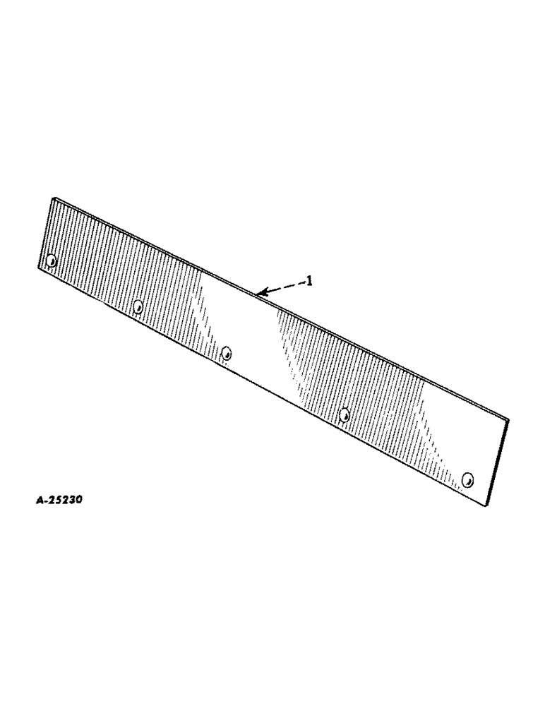 Схема запчастей Case IH L-54 - (F-5) - SNOW EXTENSION PLATE ATTACHMENT - L-54 LEVELING AND GRADER BLADE 