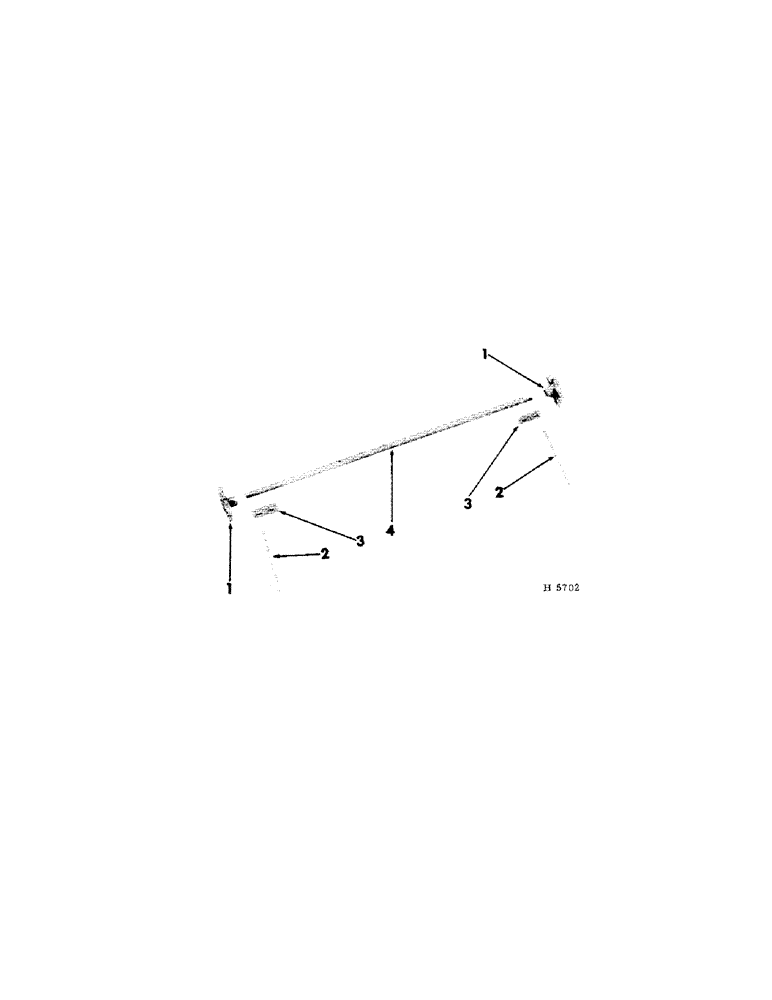 Схема запчастей Case IH 75 - (A-05[A]) - FRONT APRON SHAFT 