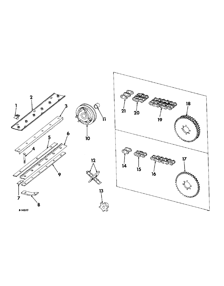Схема запчастей Case IH 503 - (327) - GROUND EAR CORN FEED, SERIAL NO 1470 TO 3250 (88) - ACCESSORIES