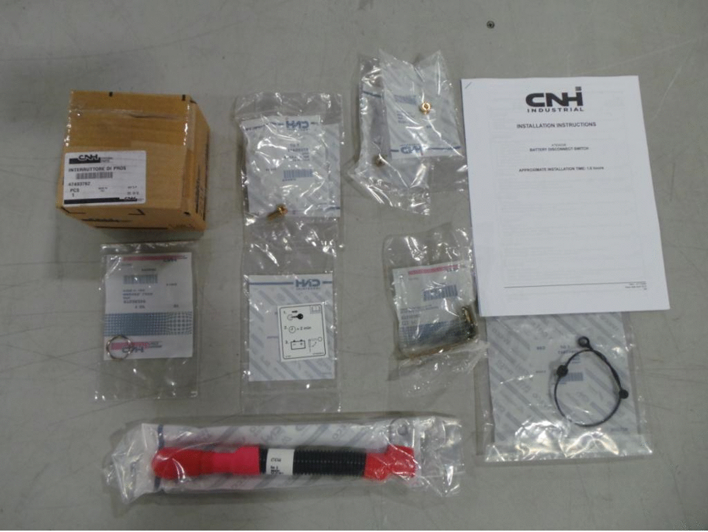 Схема запчастей Case IH 7140 - (88.100.55[06]) - DIA KIT, BATTERY CUT-OUT SWITCH (88) - ACCESSORIES