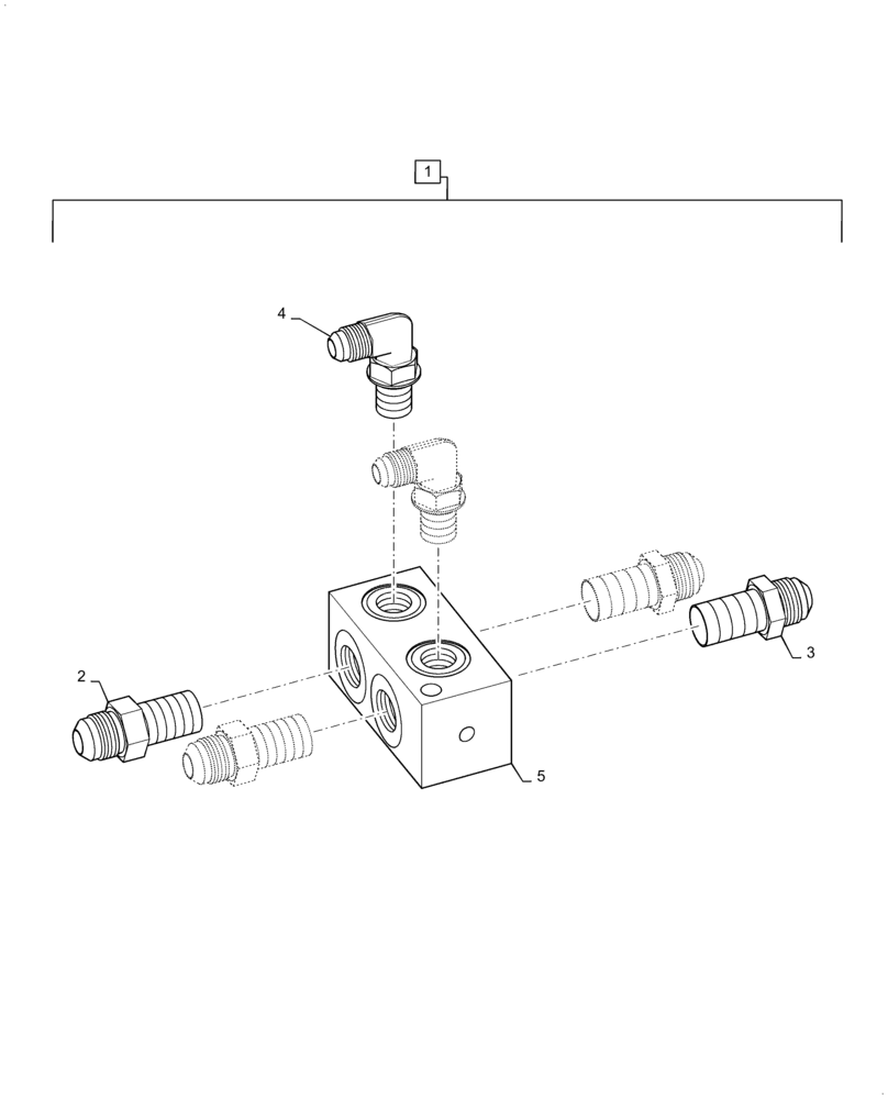 Схема запчастей Case IH L555 - (55.035.AJ[01]) - DIVERTER (55) - ELECTRICAL SYSTEMS