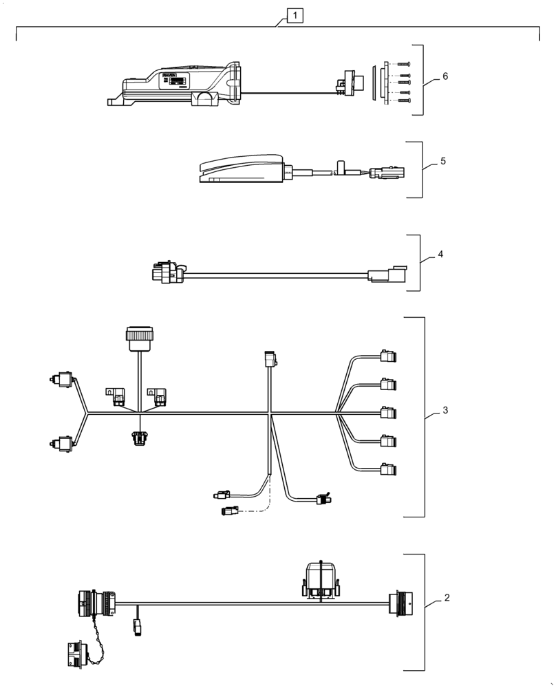 Схема запчастей Case IH 920 - (55.100.AA[02]) - ISO CONTROLS Invalid section