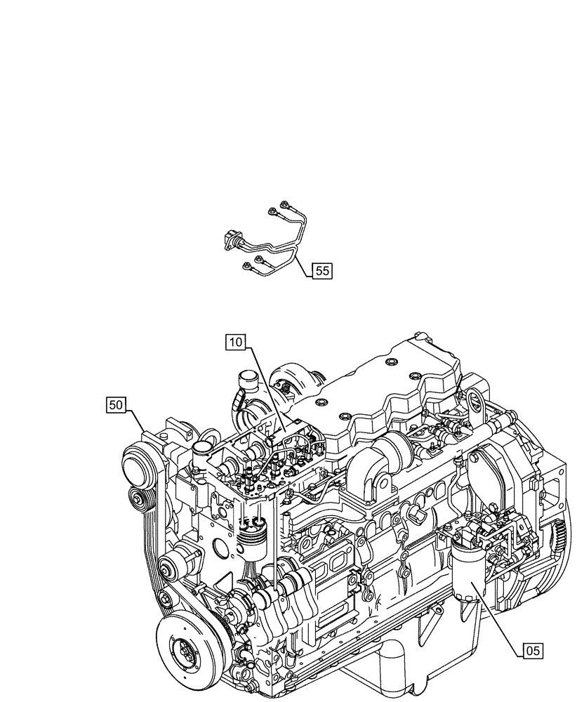 Схема запчастей Case IH F4HFE613D B006 - (00.000.00) - PICTORIAL INDEX - MAIN SECTIONS (00) - GENERAL & PICTORIAL INDEX