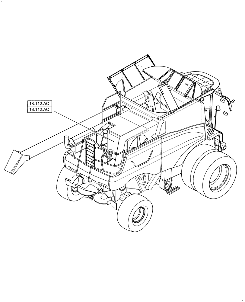 Схема запчастей Case IH 5140 - (18.000.00) - SECTION INDEX - CLUTCH (18) - CLUTCH