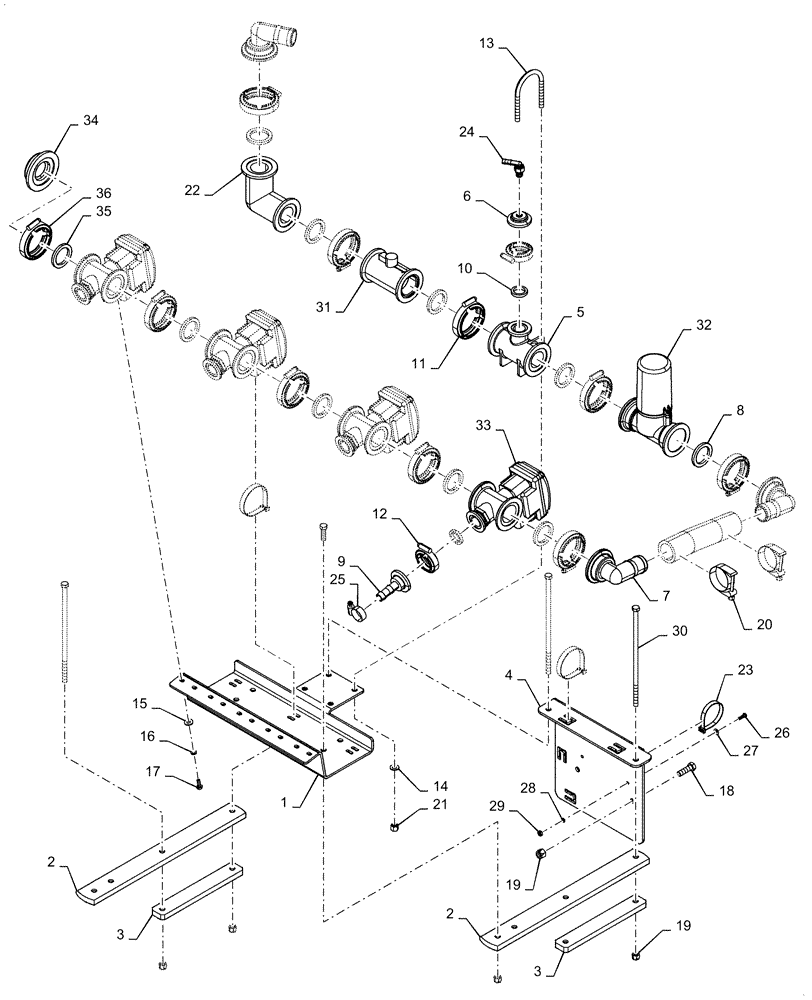 Схема запчастей Case IH 920 - (78.110.10) - MANIFOLD METER WITH SHUTOFF VALVE Invalid section