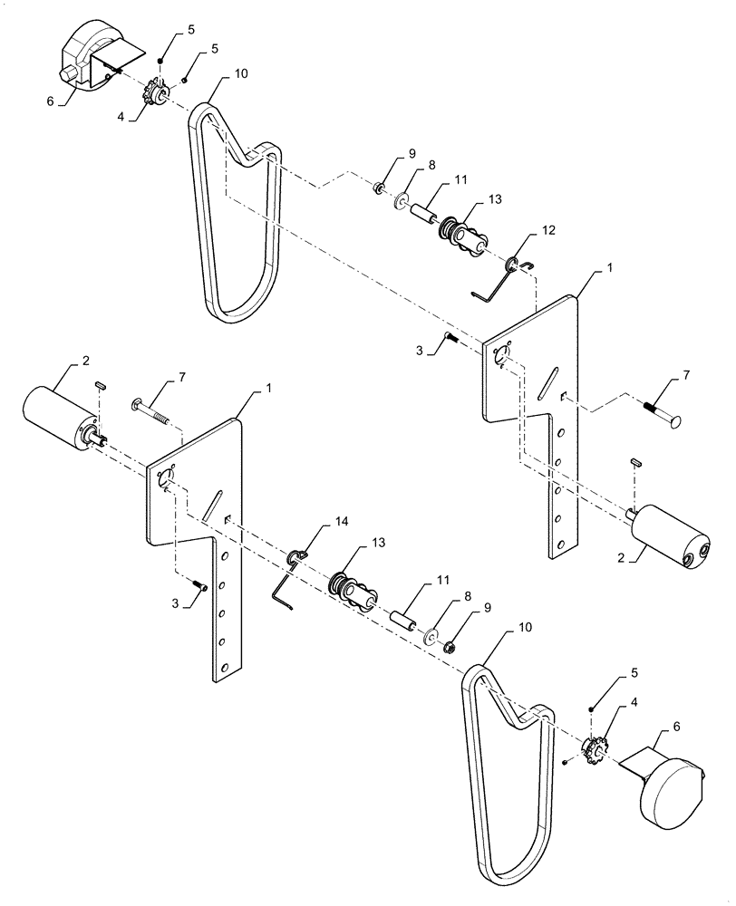 Схема запчастей Case IH 1245 - (35.745.AA[16]) - HYDRAULIC DRIVE METER 12/23 (35) - HYDRAULIC SYSTEMS