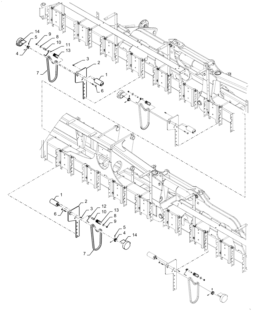 Схема запчастей Case IH 1245 - (35.745.AA[17]) - HYDRAULIC DRIVE METER 16/31 (35) - HYDRAULIC SYSTEMS