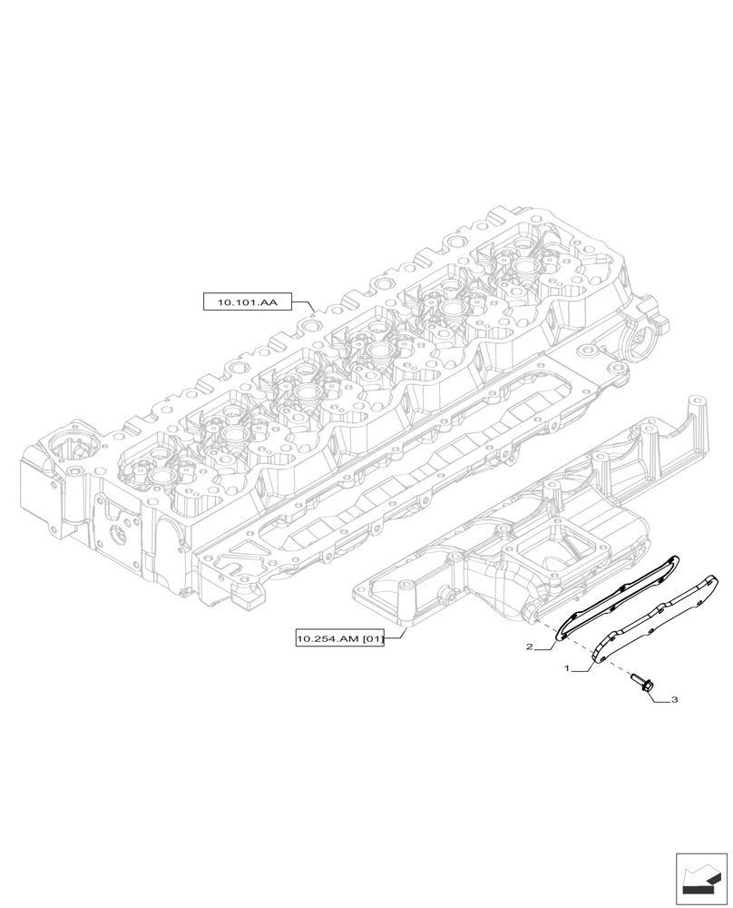 Схема запчастей Case IH F4HFP613B H005 - (55.202.AE) - BLOCK HEATER (55) - ELECTRICAL SYSTEMS