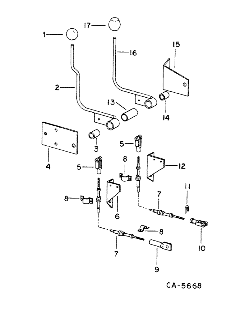 Схема запчастей Case IH 1460 - (10-78) - HYDRAULICS, HEADER AND REEL LIFT CONTROL, S/N 22000 AND BELOW (07) - HYDRAULICS