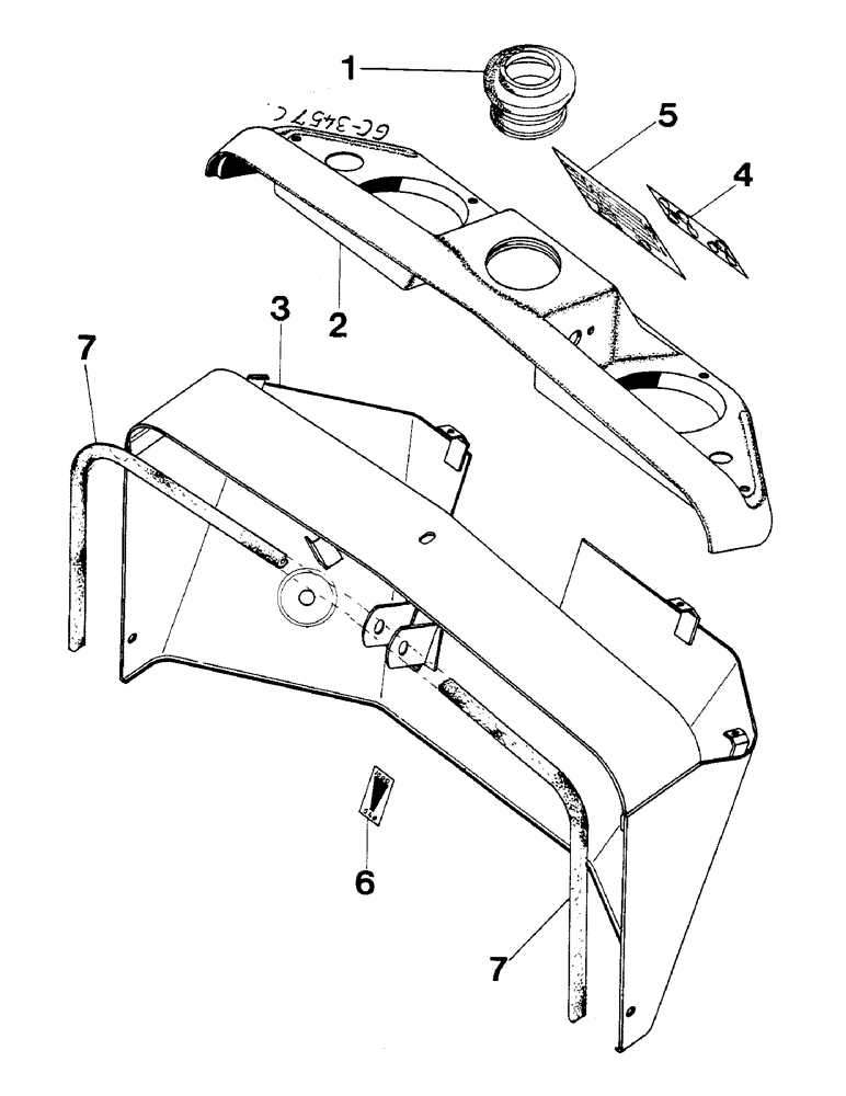 Схема запчастей Case IH 833 - (11-02) - INSTRUMENT PANEL Instruments