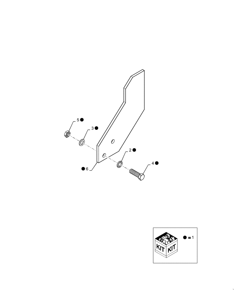 Схема запчастей Case IH 3408-70 - (20.18.18) - KIT EAR SAVER CORN HD (88) - ACCESSORIES