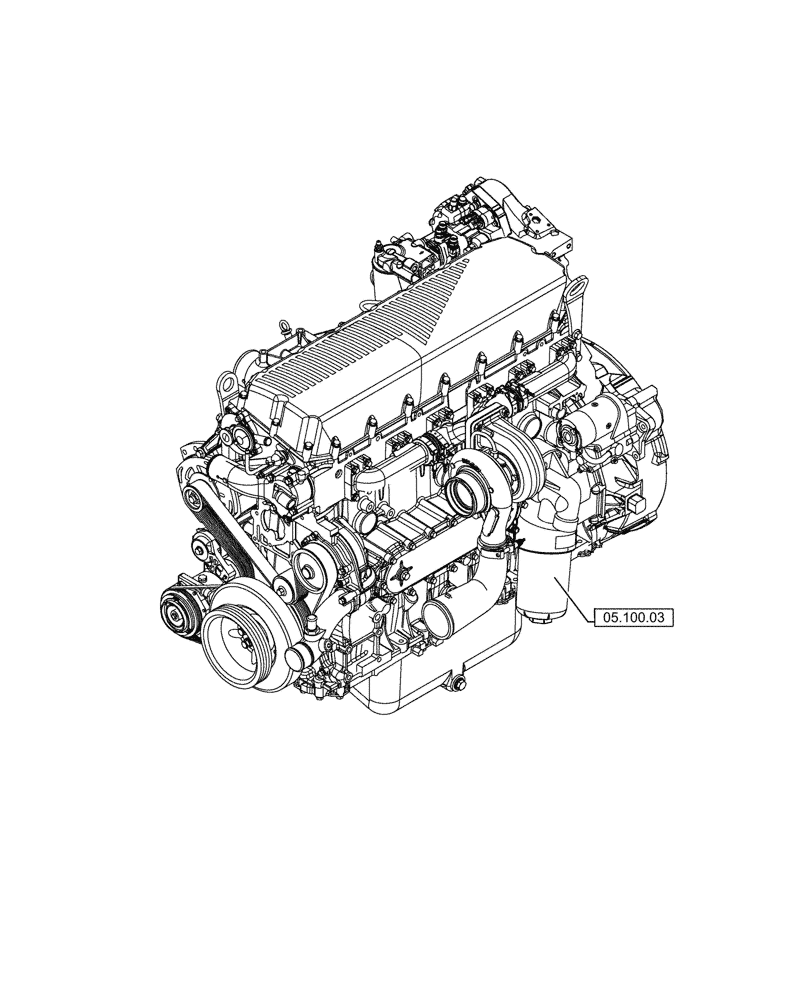 Схема запчастей Case IH F2CFP614C H003 - (00.000.05) - PICTORIAL INDEX - MACHINE COMPLETION AND EQUIPMENT (00) - GENERAL & PICTORIAL INDEX