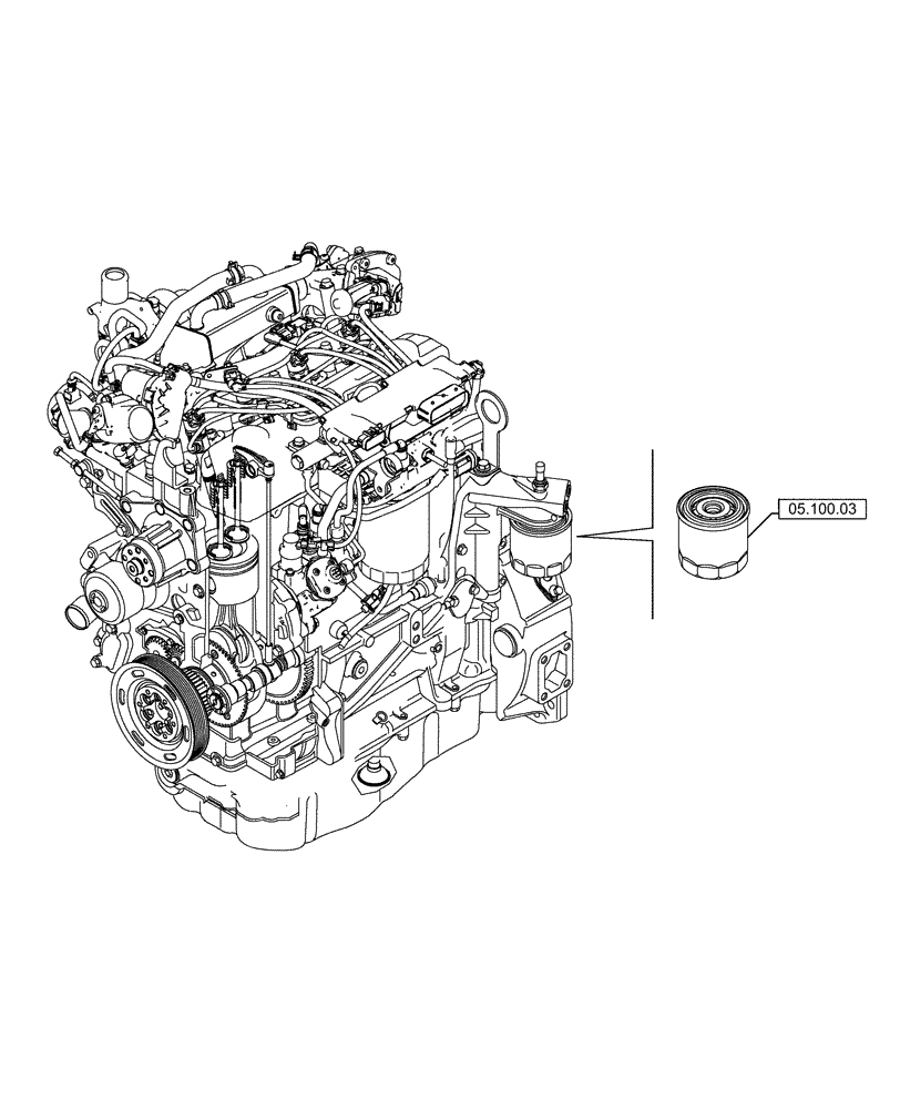 Схема запчастей Case IH F5HFL463A F001 - (00.000.05) - PICTORIAL INDEX - MACHINE COMPLETION AND EQUIPMENT (00) - GENERAL & PICTORIAL INDEX