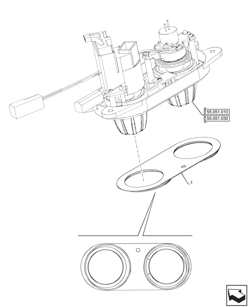 Схема запчастей Case IH FARMALL 80N - (90.108.440) - VAR - 759031, 759033 - DECAL, CONTROL PANEL, AIR CONDITIONING, W/ ECO CAB, CAB (90) - PLATFORM, CAB, BODYWORK AND DECALS