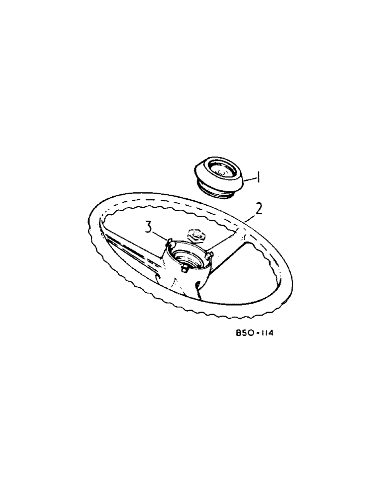 Схема запчастей Case IH 385 - (10-04[1]) - HYDRAULICS, STEERING WHEEL (07) - HYDRAULICS