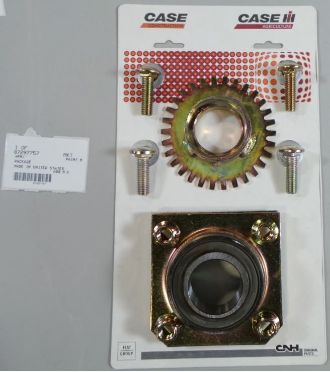 Схема запчастей Case IH 8120 - (74.130.01[02]) - PACKAGE BUSHING UPPER SIEVE (74) - CLEANING