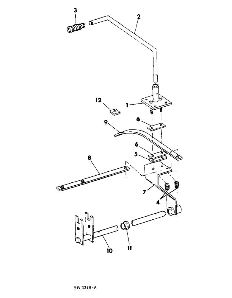 Схема запчастей Case IH 5000 - (07-24) - DRIVE TRAIN, PROPULSION SPEED CONTROL (04) - Drive Train