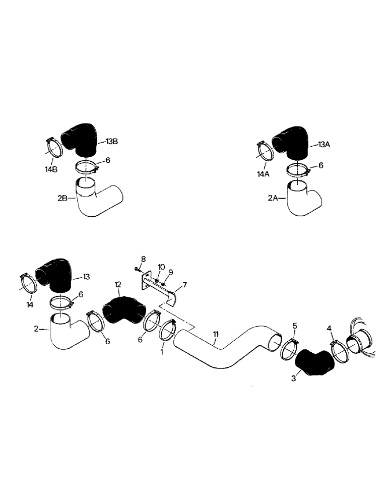 Схема запчастей Case IH CP-1325 - (04-15) - AIR INTAKE SYSTEM (04) - Drive Train