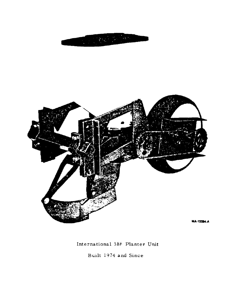 Схема запчастей Case IH 386 - (AF-01) - INTERNATIONAL 386 PLANTER UNIT, BUILT 1974 AND SINCE 